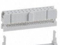供应 Assmann--矩形连接器 - 自由悬挂，面板安装 CONN SOCKET IDC 26POS W/STR GOLD  AWP26-7241-T-R