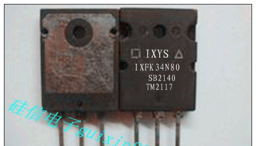 供应原装进口三极管IXFK34N80 测好质量保证800V 34A 560W