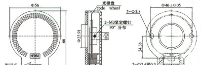 高性能、低成本增量编码器HKT56供应