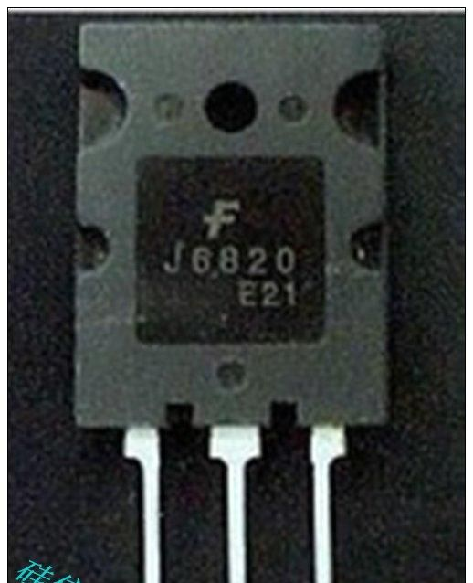 供应进口原装高清行管三极管 J6820 1500V 20A 60W