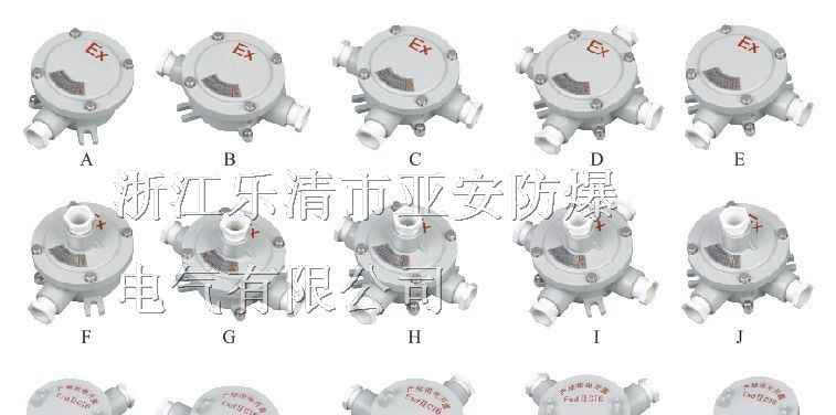 BHD51防爆接线盒 BHD51铸钢防爆接线盒 铸铝防爆接线盒(ⅡB、IIC)