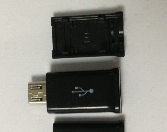 供应micro usb 连接器 microusb 5P手机插头（公座）