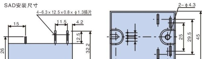 双路交流固态继电器