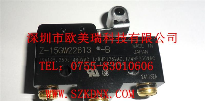 供应欧姆龙微动开关Z-15GW22613-B