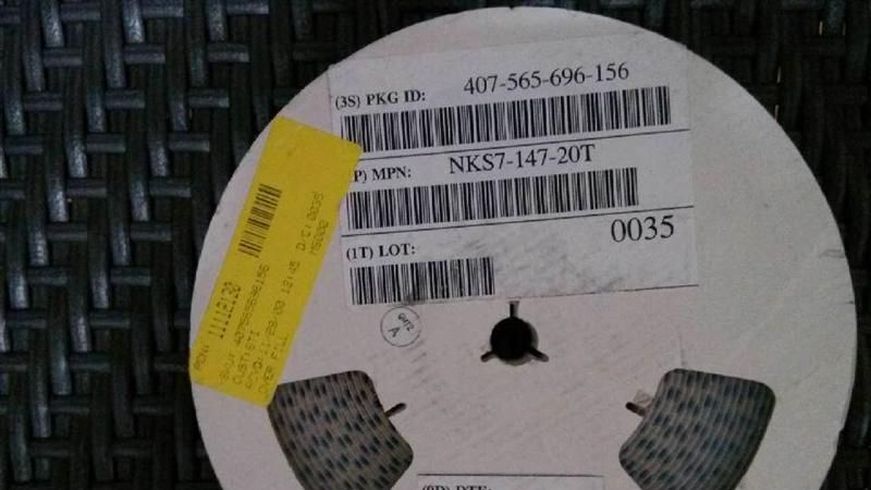 供应NKS7-147-20T Pericom百利通晶振14.7456 SMD-4  7.0×5.0