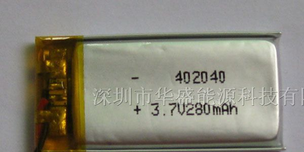 华盛电池供应402040聚合物电池