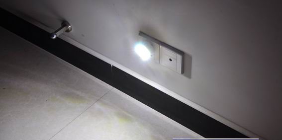供应220V插电智能红外线LED人体感应灯 10LED 5050 贴片灯 高亮度