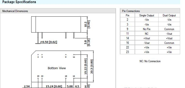 供应MIW1022 2-3W DC-DC 电源模块 12转5V 500mA