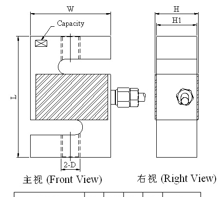 供应S型NS2称重传感器 NS2传感器价格