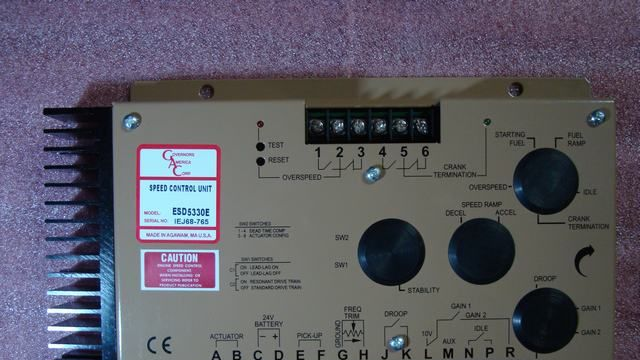ESD5550E电子调速器