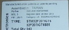 供应ST单片机STM32F207IGT6