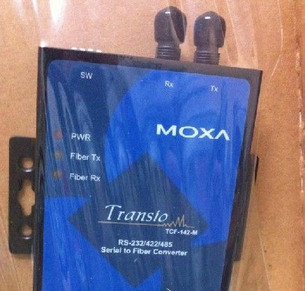 供应MOXA TCF-142-M-ST RS-232/422/485转光纤转换器