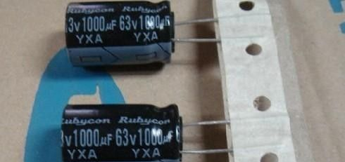 供应插件红宝石电解电容1000Uf/63V  13*25