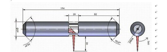 供应激光测微计30－85mm管道内径测量传感器