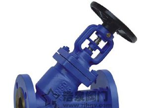 供应德标Y型直流式波纹管截止阀WJ45H