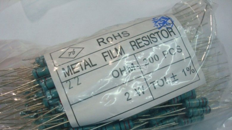 金属膜电阻2W22R