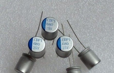 供应电源固态电容（680uf/25v)