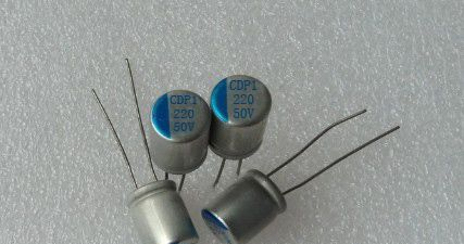 供应LED电源高压固态电容(220uf/50v)