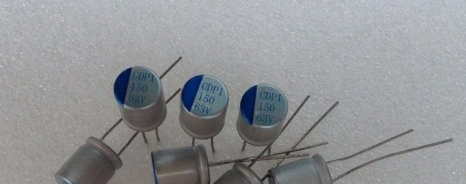供应LED电源高压固态电容(150uf/63v)