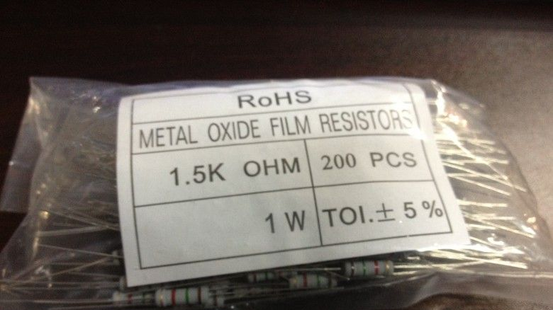 供应全新碳膜电阻1W/1.5K