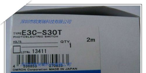 E3C-S30LT  E3C-S30DT  OMRON光电传感器现货