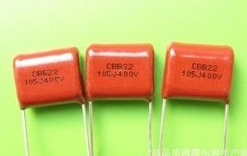 供应CBB电容金属薄膜电容MPP 105J400V P=15高温材质