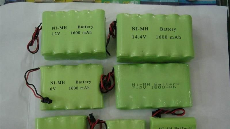 供应1.2V/3.6V/4.8V/7.2V镍氢电池 AAA