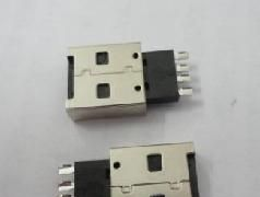 供应USB连接器 2.0 A公两件焊线式