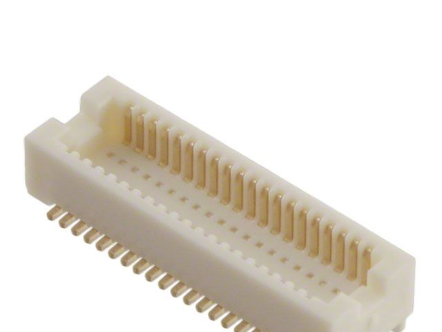 Hirose 原装矩形板对板连接器DF12(5.0)-40DP-0.5V(86)，40针脚