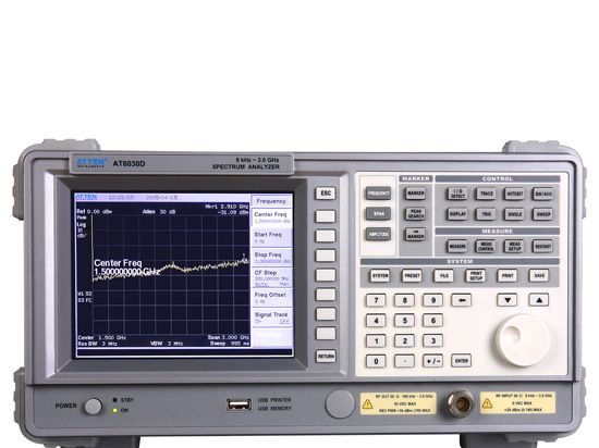 供应AT6030D-3GHz系列频谱分析仪频率9KHz~3000MHz彭S