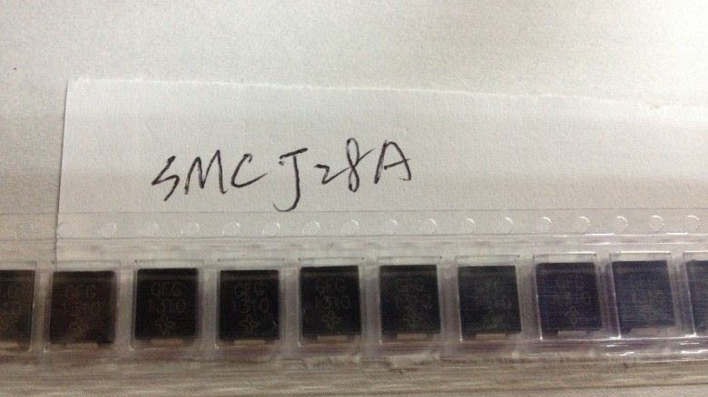 供应桥田|SMCJ28A SMC 单向 TVS瞬态抑制二极管 全新原装