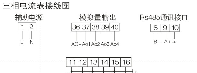 供应三相电压表
