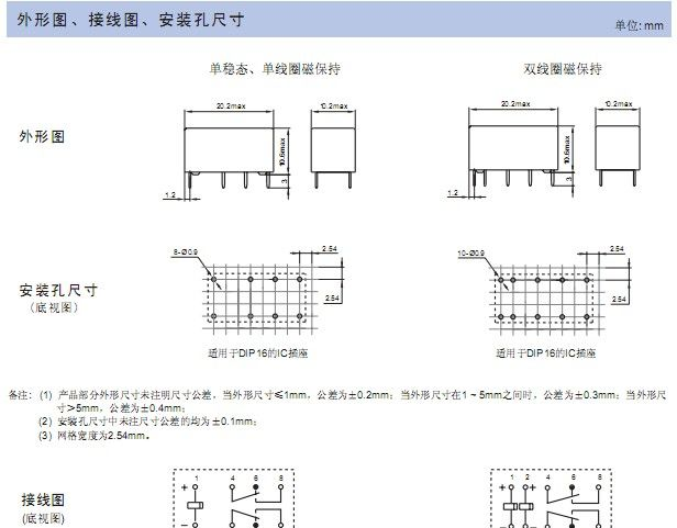 HFD2/005-M-L2供应宏发磁保持继电器 5V线圈 10脚 双线圈磁保持