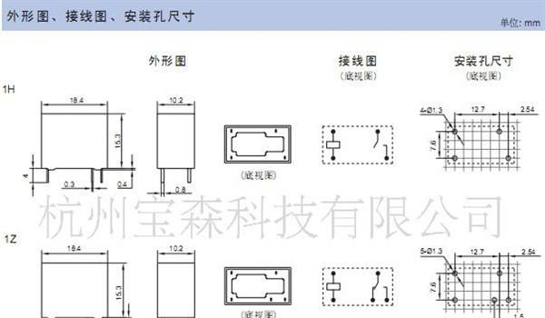 JZC-32F-024-ZS3宏发继电器 24V线圈 5脚 一开一闭 HF32F