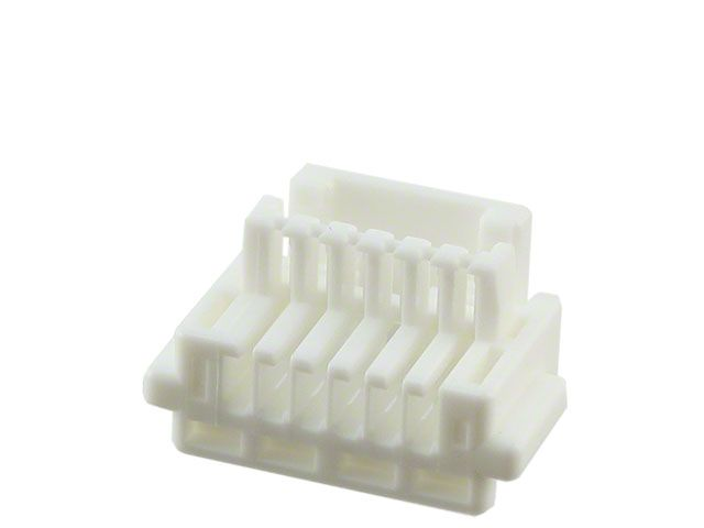 代理经销JST原装矩形连接器胶壳GVHRSF-06V-S，迅芯连现货供应