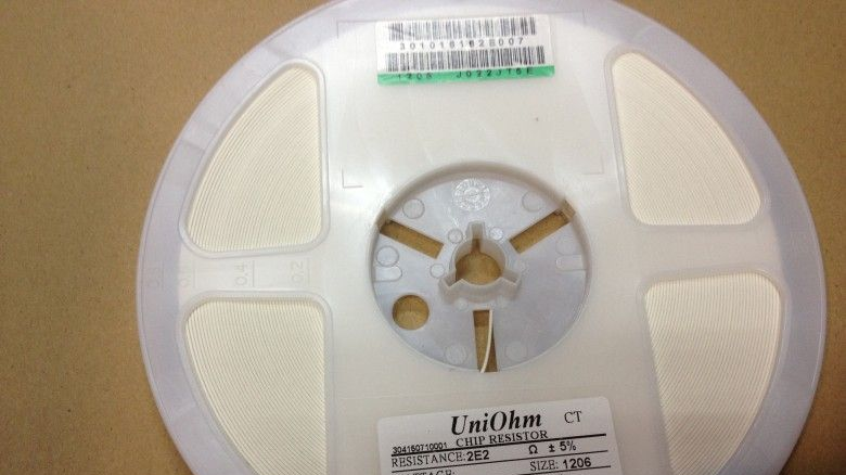 供应1206电阻  2.2欧  5%精度