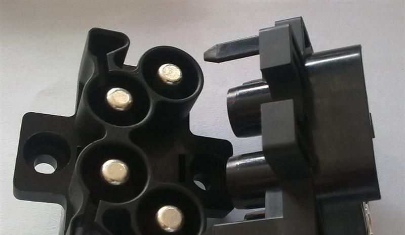 电源连接器 热插拔端子 机柜连接器 4个电力