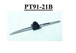 供应光敏三极管亿光红外接收管PT91-21B