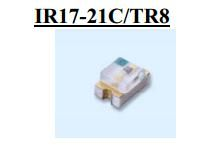 现货供应亿光贴片红外发射管IR17-21-TR8