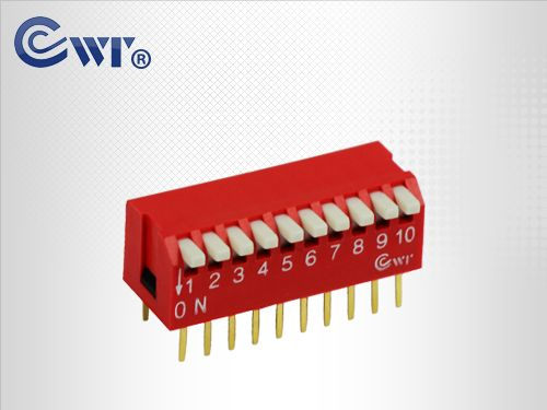 CWT DP琴健型DIP开关环保材料 通过ROHS认证