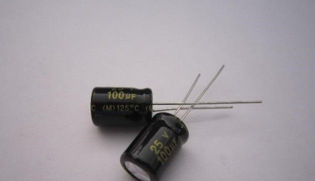 供应插件电解电容100UF/25V 8*9