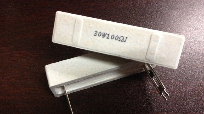 供应陶瓷电阻 老化电阻 水泥电阻 30W 100R厂家直销