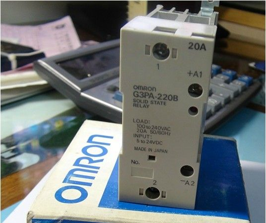 带散热器固态继电器(欧姆龙)G3PA-220B 现货库存 假一赔十