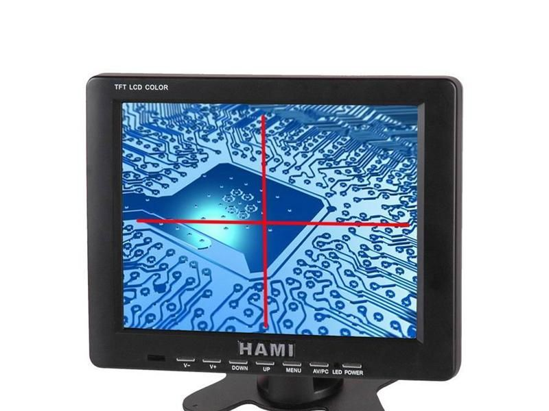 低价批发PS板打孔机专用带十字线发生器8寸显示器