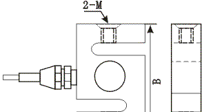 供应拉压式称重传感器  型号:MS-1