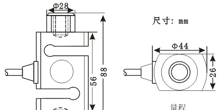 供应拉式称重传感器  型号:MS-3
