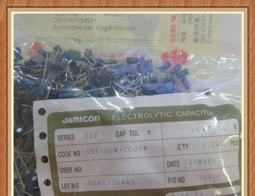 供应16V10UF直插铝电解电容Jamicon 台湾凯美SHR100M1CC07M