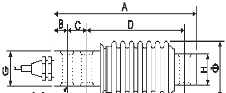 供应波纹管称重传感器  型号:PE-7