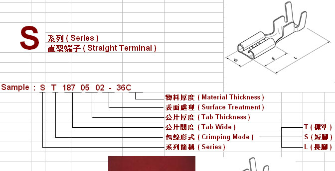 乾威五金（常州）生产供应187旗型端子