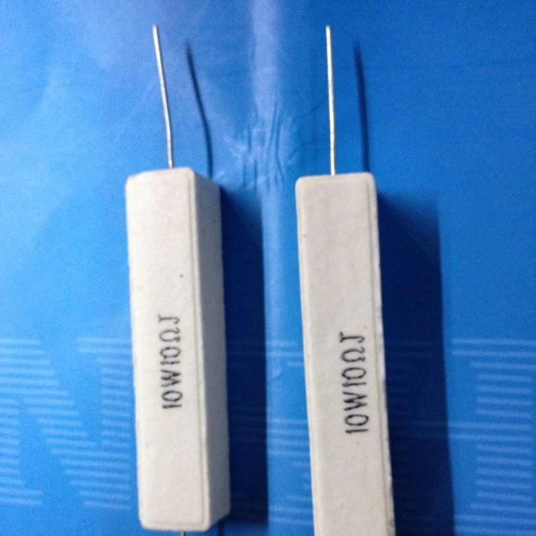 供应水泥电阻10w10R大功率水泥电阻 立式无感电阻